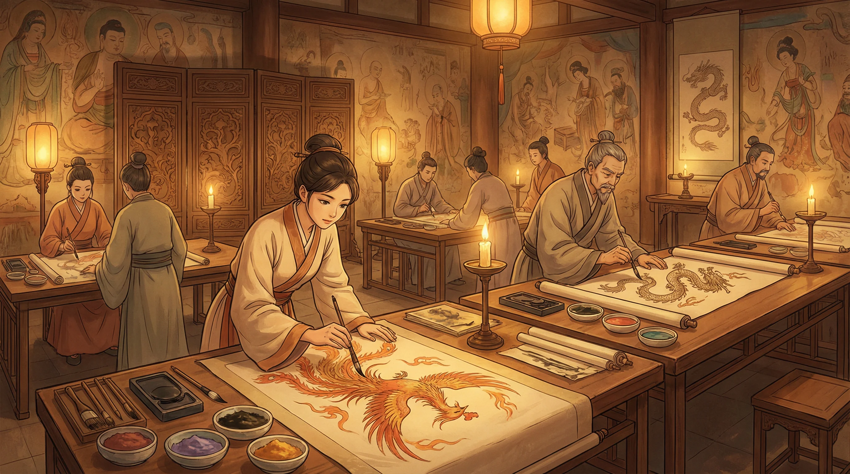 画师入驻 - 聊天论坛 国风动漫画师